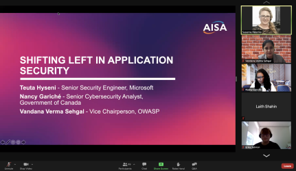 AISA Webinar: Shifting left in application security 