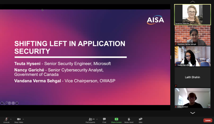 AISA Webinar: Shifting left in application security