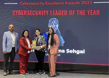 Winner - Cyber Security Leader of the Year Award 2023