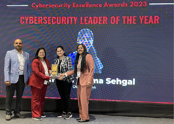 Winner - Cyber Security Leader of the Year Award 2023
