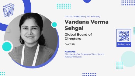 Keynote: Digital Week: Effective AppSec Program w/ Open Source (OWASP) Projects