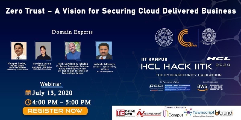 IIT Kanpur 2020 - Zero Trust - A vision for Securing Cloud Delivered Business