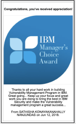 Manager Choice Award - IBM