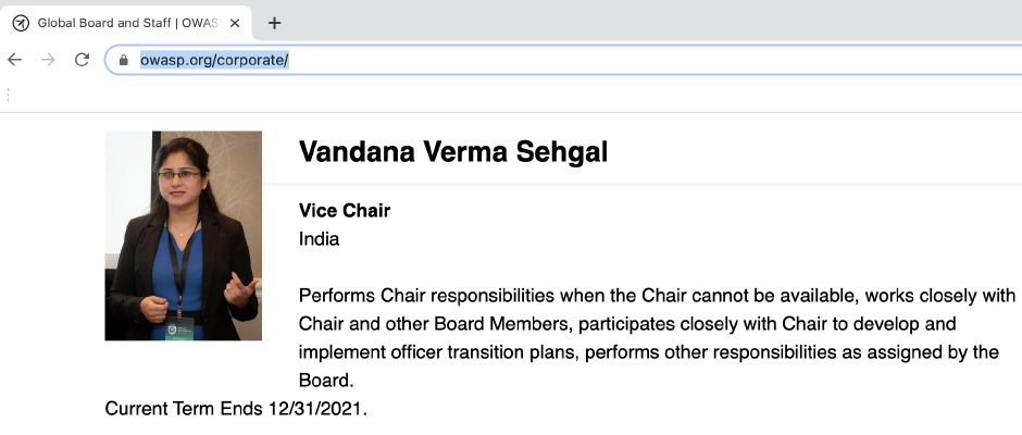 OWASP 2022 Virtual AppSec APAC - Keynote Speaker