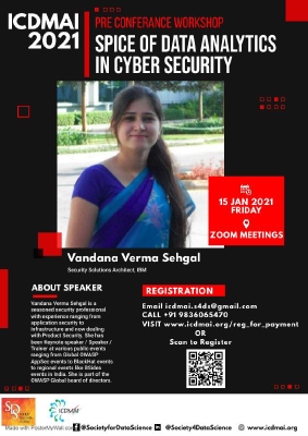 Society for Data Science: Spice of Data Analytics in Cyber Security